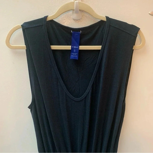 Kit & Ace At Ease Jumpsuit Dark Navy S - Picture 8 of 11